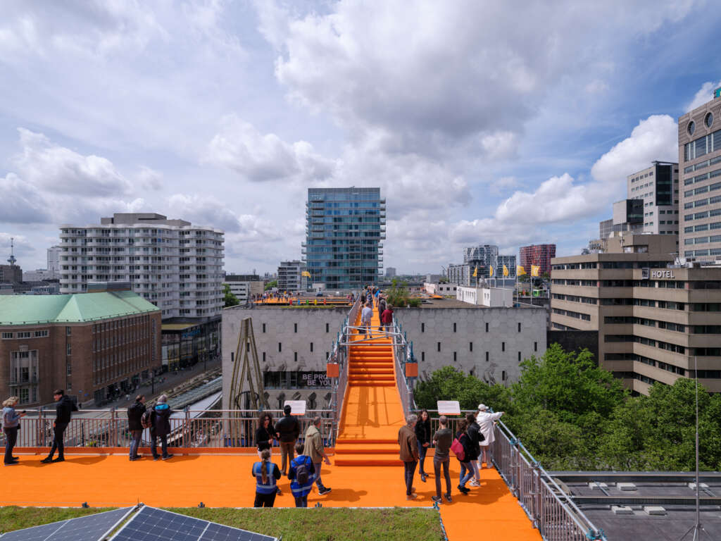 MVRDV's Rotterdam Rooftop Walk has opened