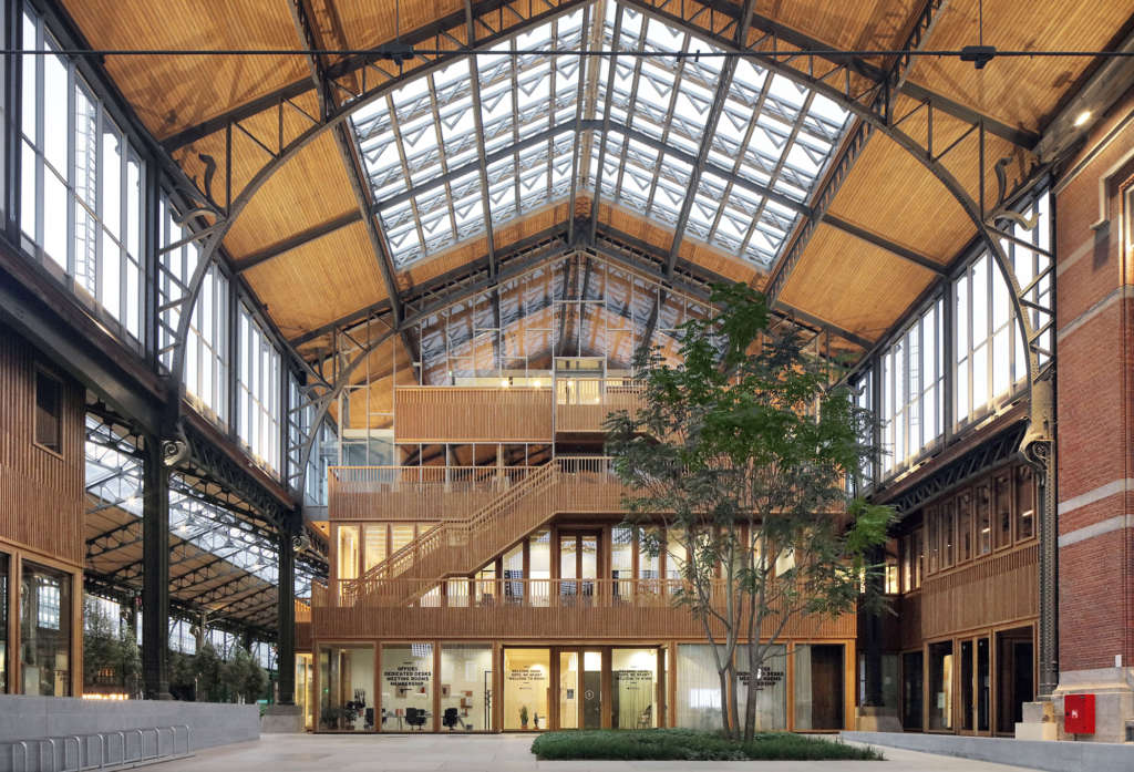 Neutelings Riedijk Architects complete Gare Maritime, the largest CLT project in Europe