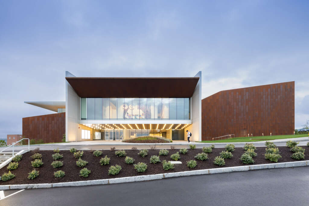Diller Scofidio + Renfro design Prior Performing Arts Center for the College of the Holy Cross in Massachusetts