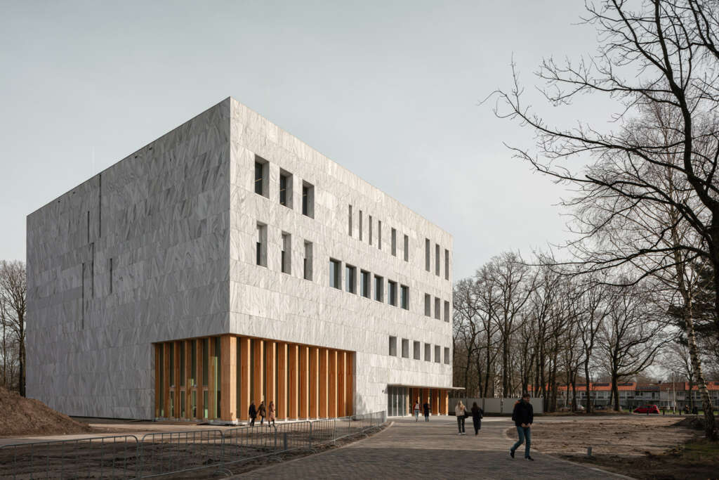 Powerhouse Company announce completion of Marga Klompé Building: the first mass-timber academic building in Europe