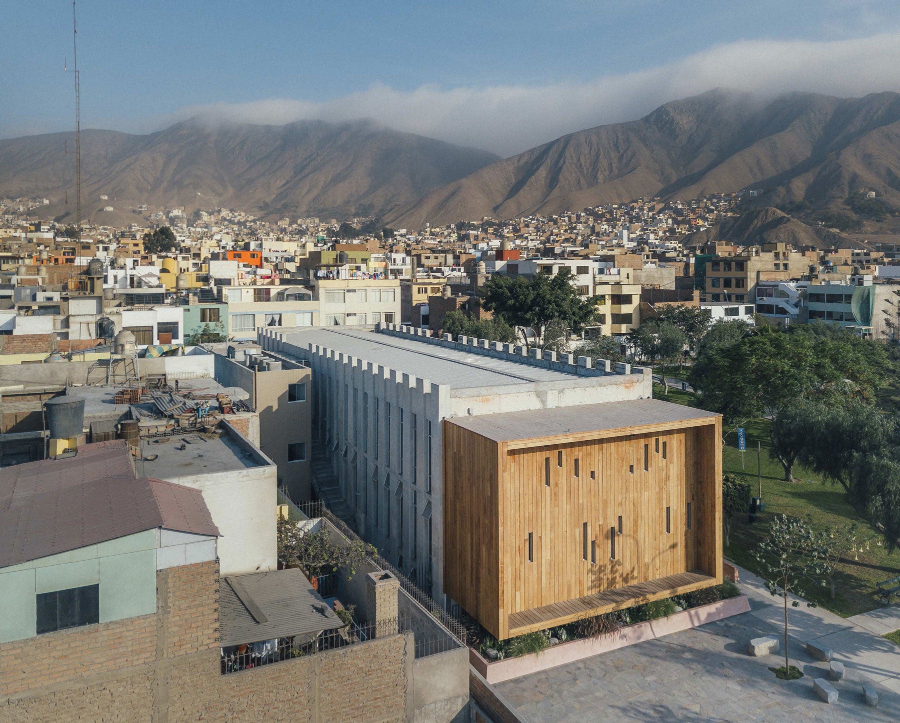 Library in Lima Fosters Community Development