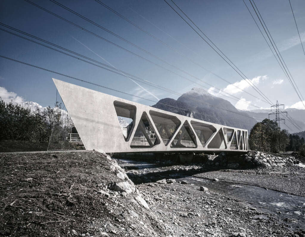 Alfenz Bridge by Marte.Marte Architects
