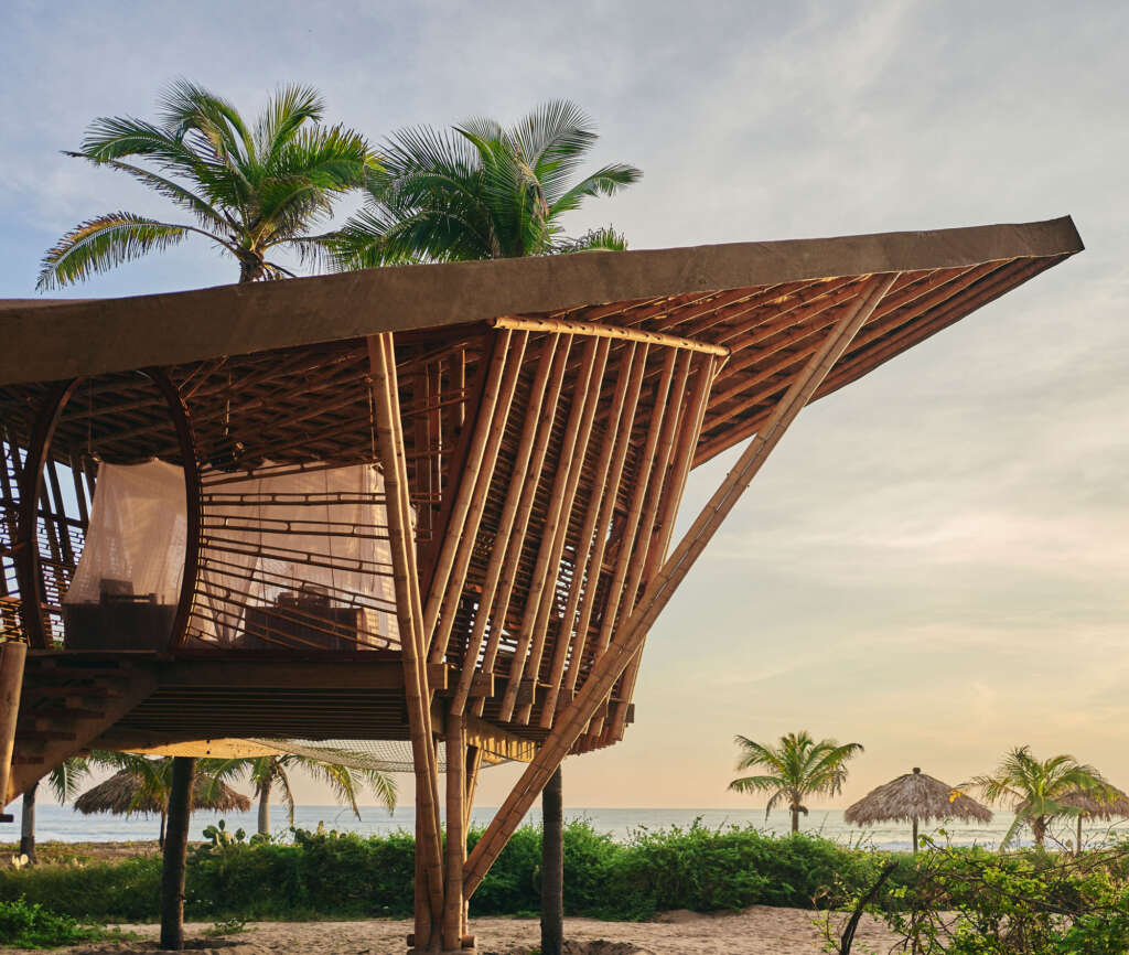 Atelier Nomadic's bamboo treehouses takes regenerative travel to the next level