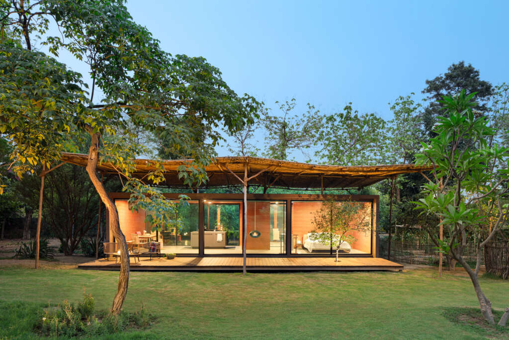 RSDA complete container house in the Aravalli Hills of India