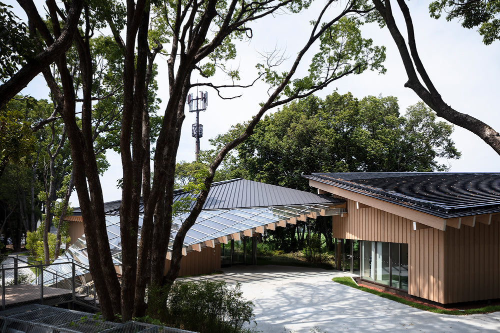 Kengo Kuma & Associates design KANEKA Wellness Center in Takasago, Japan