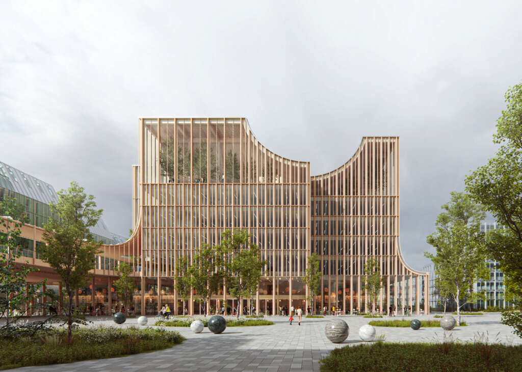Cobe and Lundén Architecture Company Selected to Design Wooden Community and Municipal Building in Finland