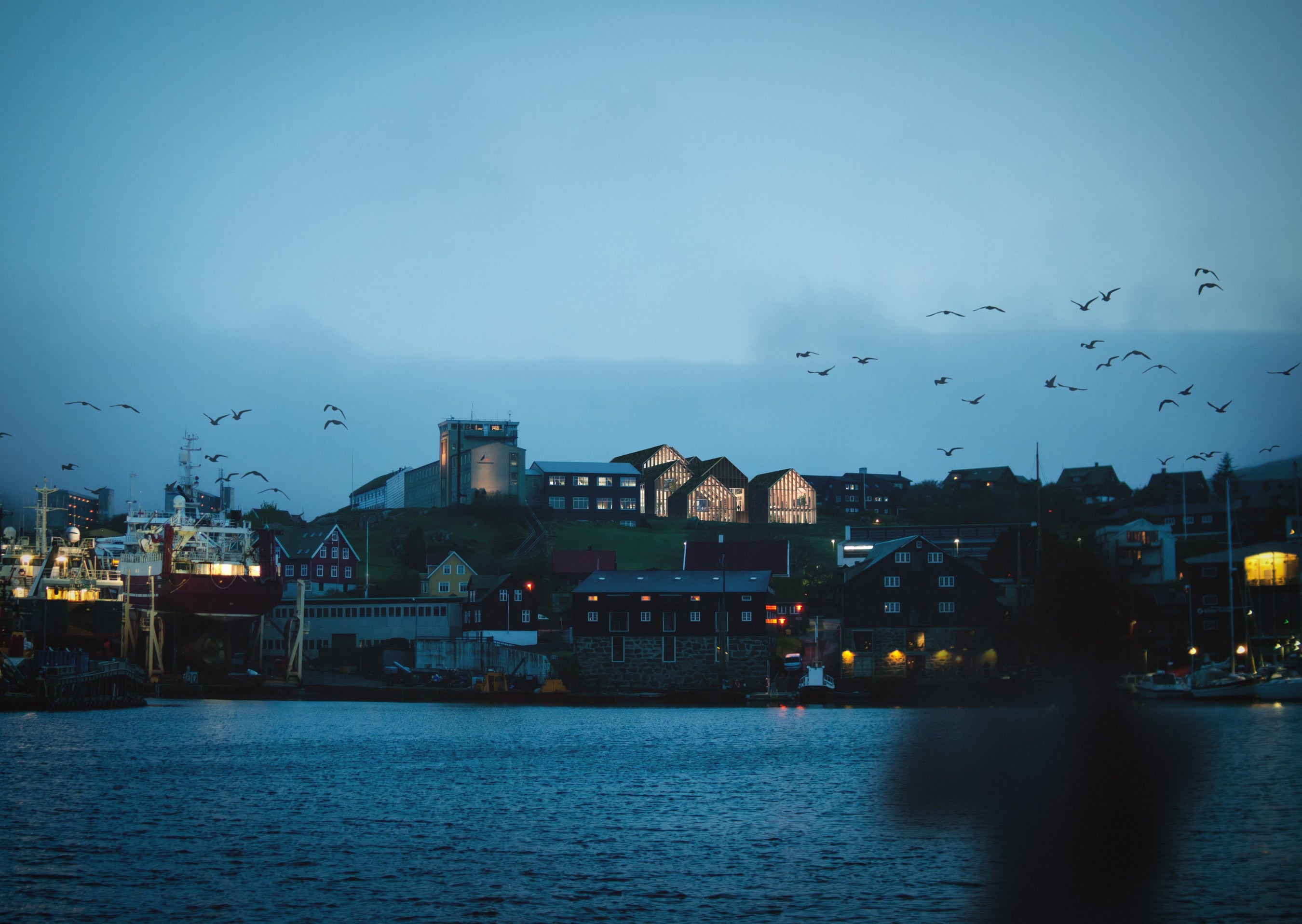 Mass timber and microclimate design excel in Henning Larsen’s winning proposal for a new university building in Torshavn, Faroe Islands