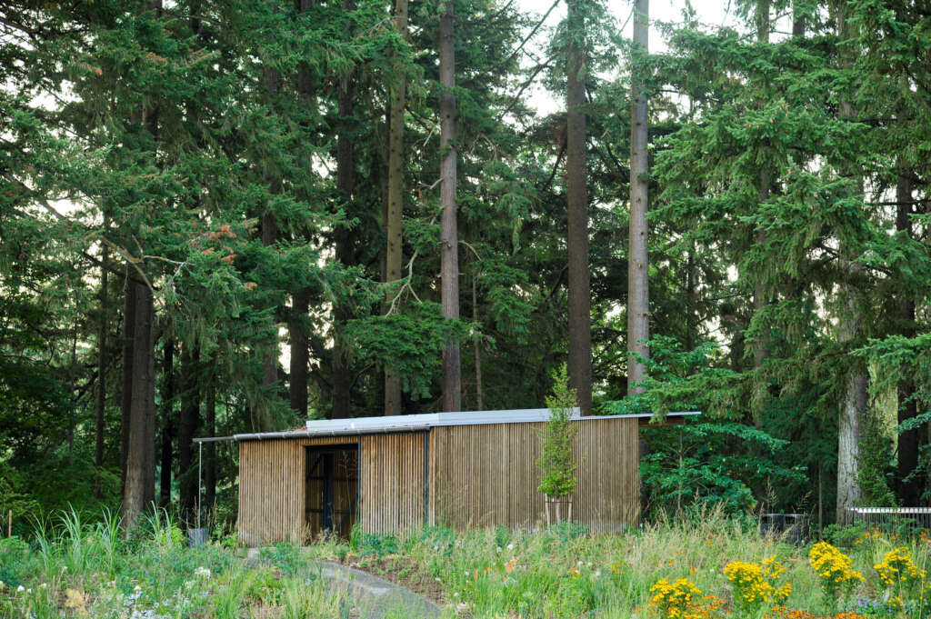 Land Morphology and Olson Kundig complete botanical garden and fireside terrace in Portland