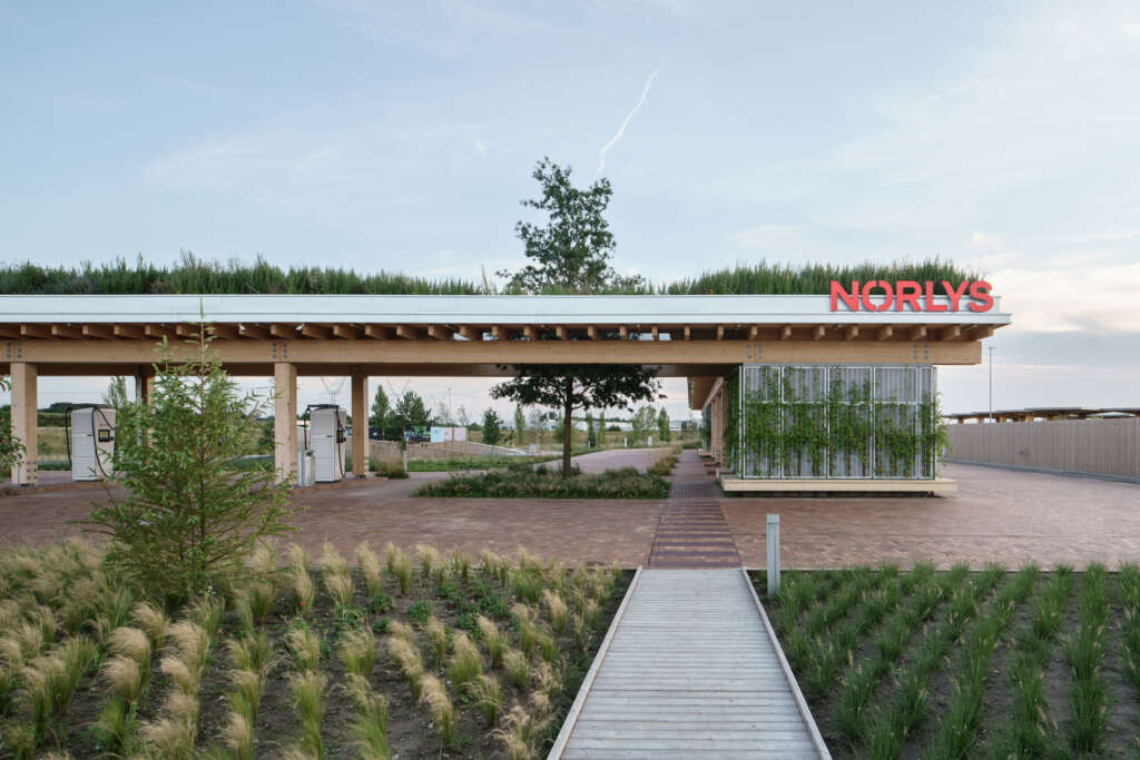ADEPT completes EV charging park for Danish energy company Norlys designed for disassembly