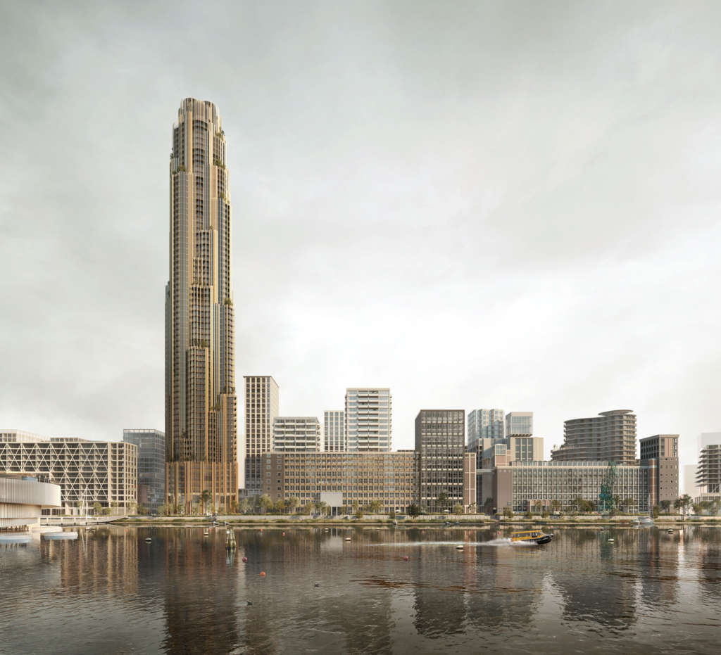 Powerhouse Company, SHoP Architects, Office Winhov, Mecanoo and Crimson present a unique plan for the Rotterdam Rijnhaven