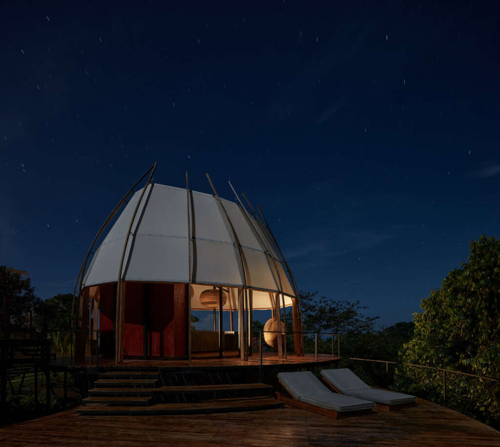 Sleep under the stars in these COCO Art Villas in Costa Rica