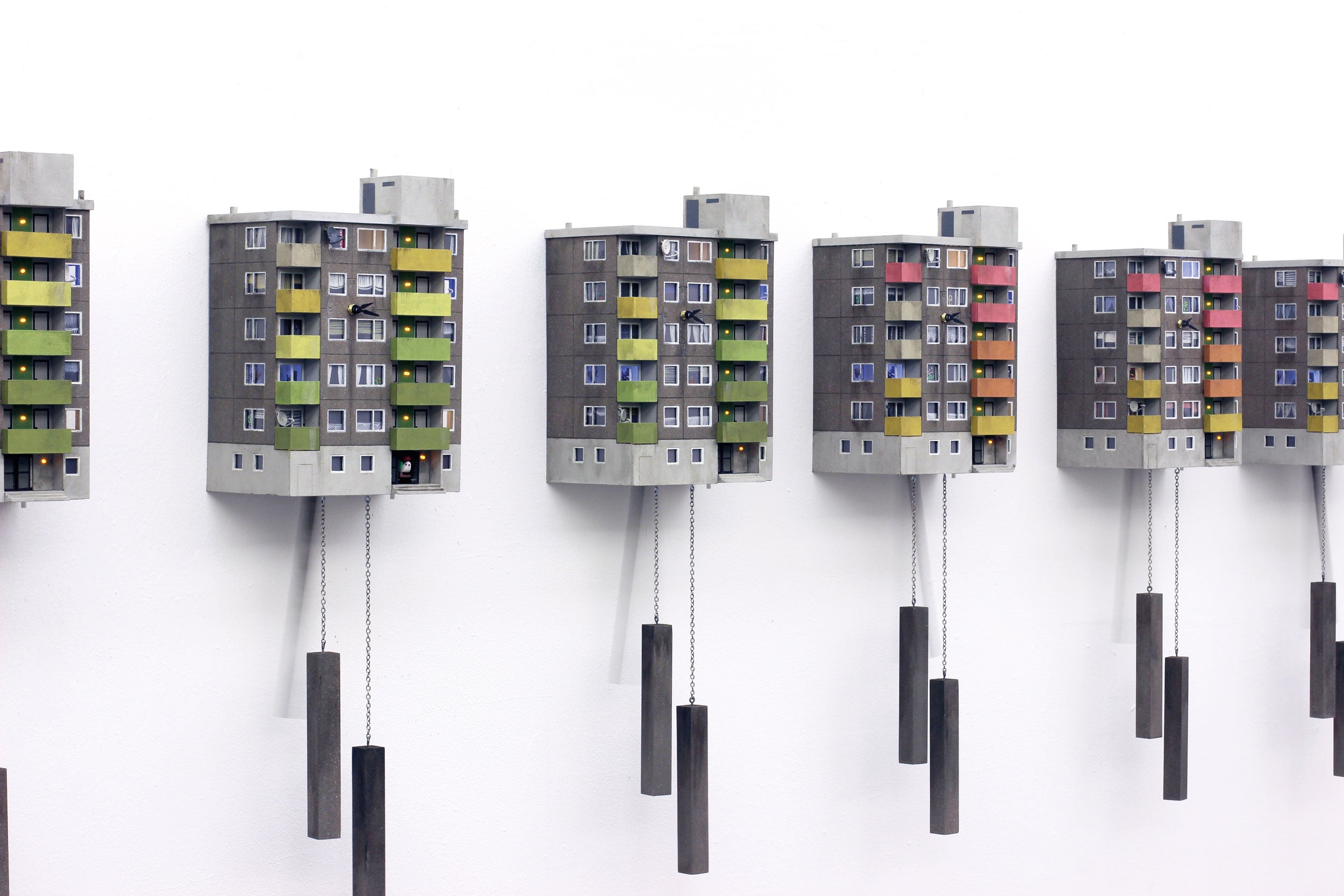 Guido Zimmermann Designs Brutalist "Cuckoo Blocks"