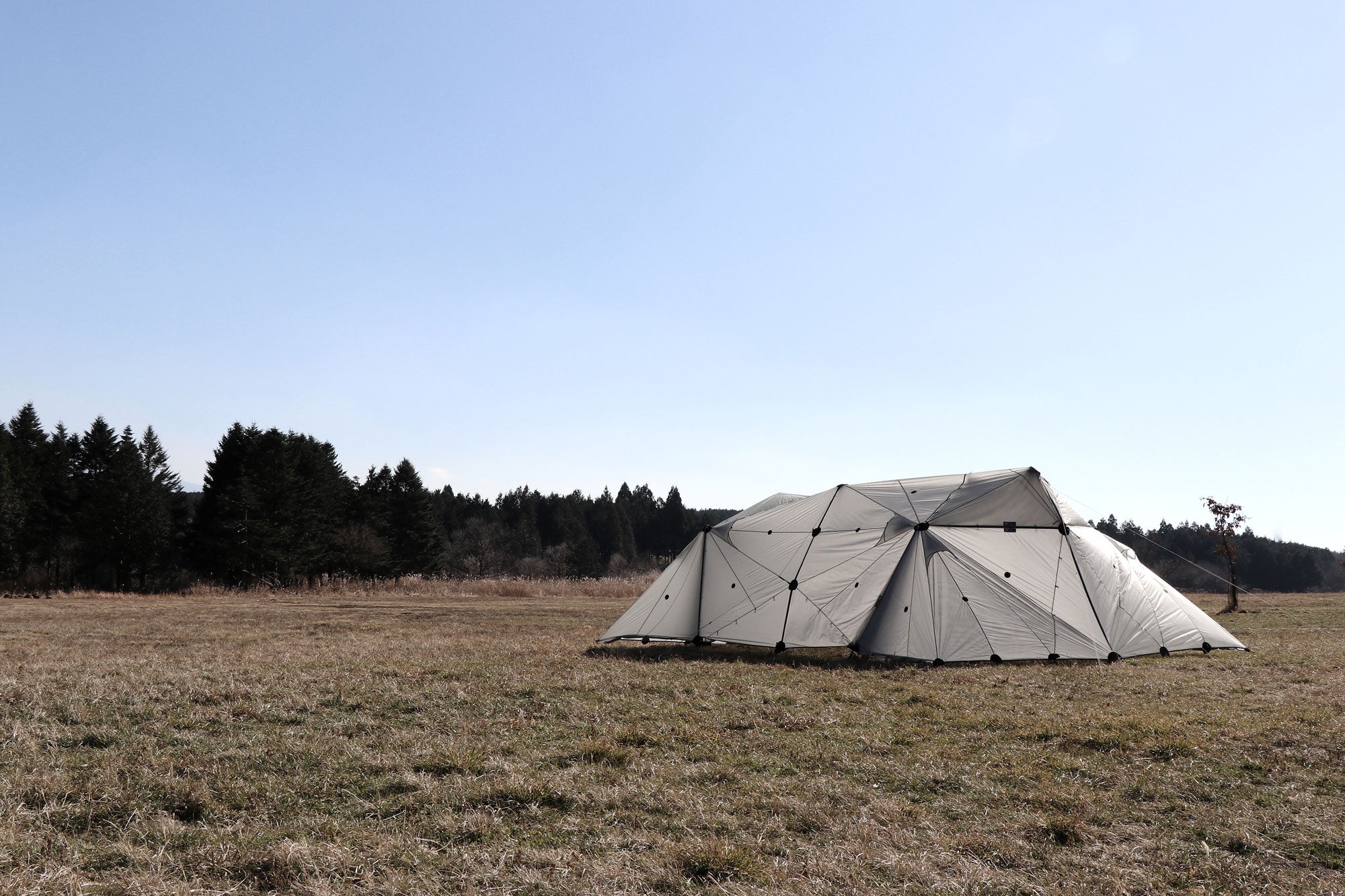 Step Inside this Tent that Adapts to its Environment