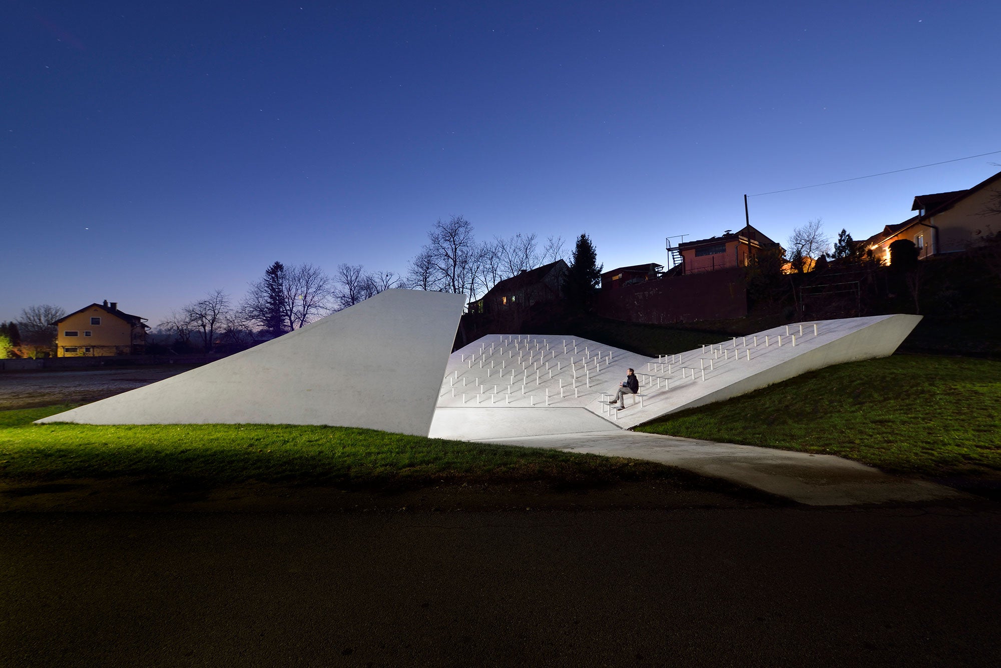 Get a Look at this New Outdoor Chapel in Skorba, Slovenia
