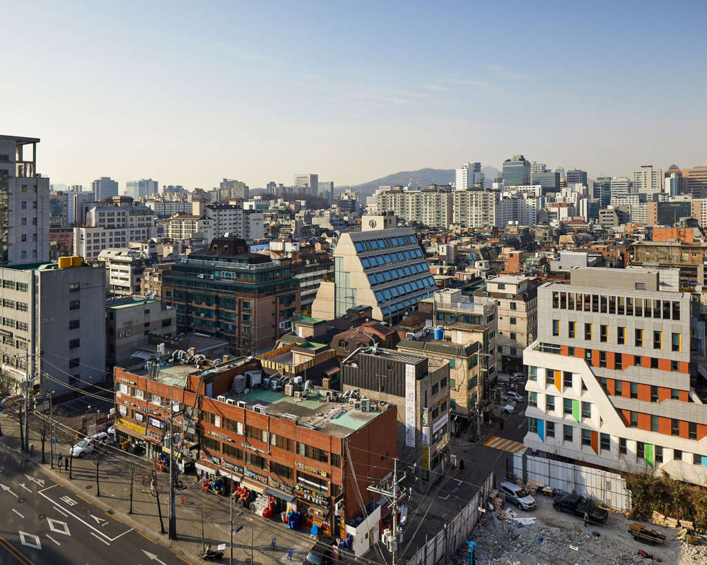 Treehouse is a co-living space in Seoul's start-up district