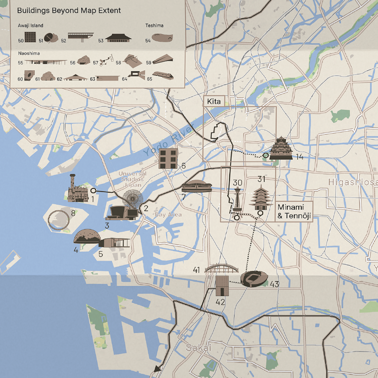 Architecture Guide to Osaka