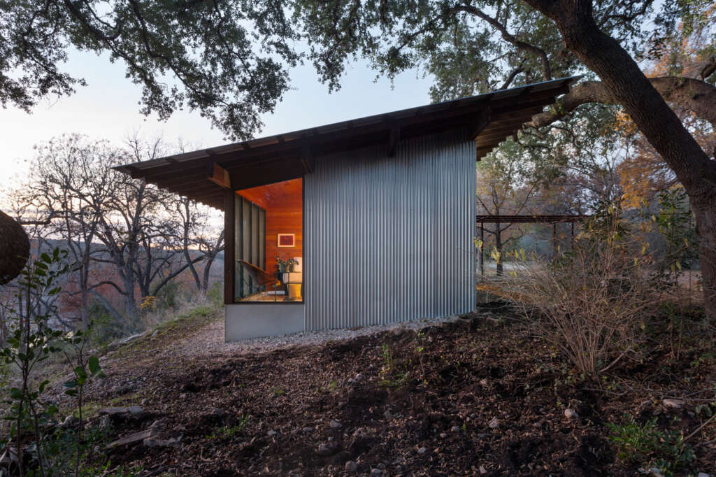 Lake|Flato complete two new structures for Kickapoo Ranch; the studio's communal gathering place for over 35 years