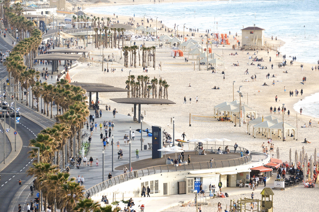 Tel Aviv's Promenade Undergoes Stunning Transformation