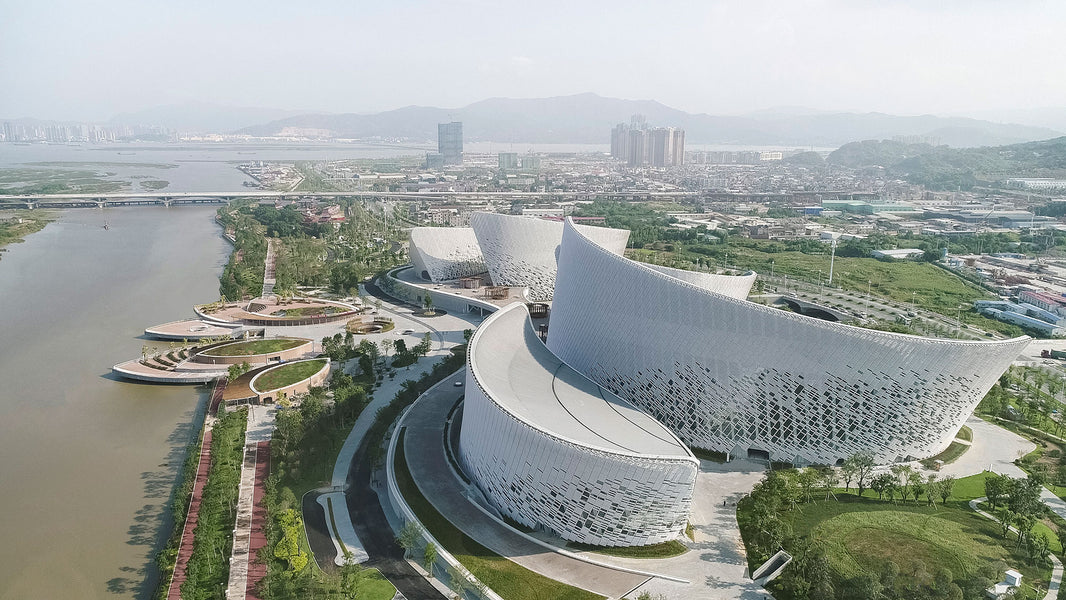 Cultural Centre in Fuzhou is Inspired By the Petals of a Jasmine Blossom