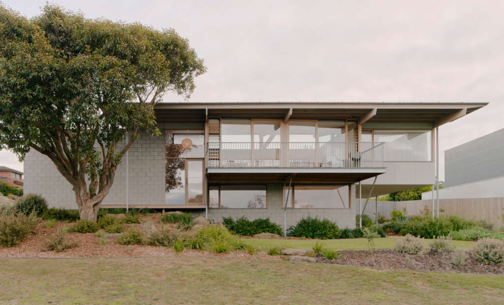 Eldridge Anderson design elevated coastal home in Jan Juc, Australia