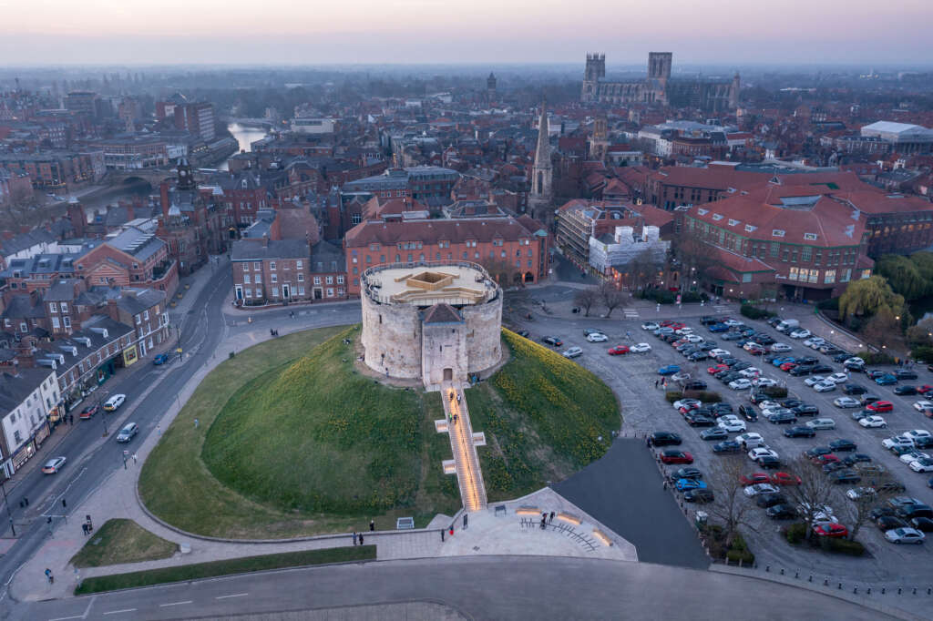 Hugh Broughton Architects and English Heritage unveil Clifford’s Tower restoration in York