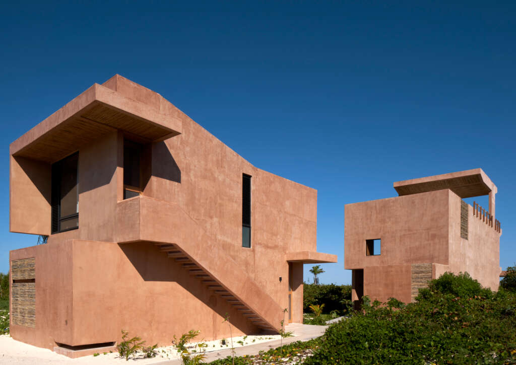 reyes ríos + larraín arquitectos design house in Yucatán composed of three pavilions