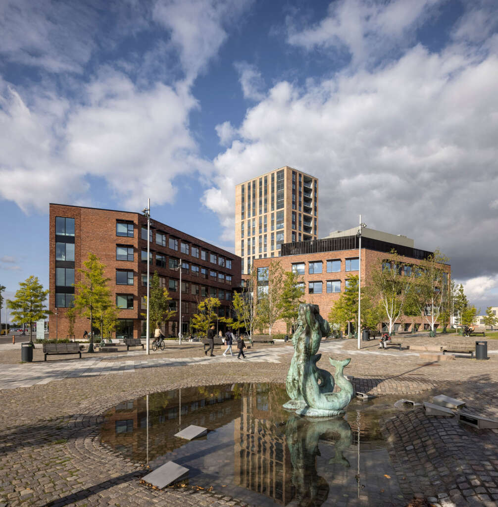 C.F. Møller Architects completes sustainable university campus integrated with the urban life of Horsens