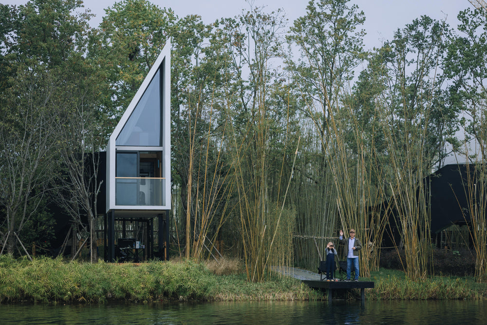 Wiki World + Advanced Architecture Lab complete "Cabin of Sails" - a 2m wide escape in Wuhan