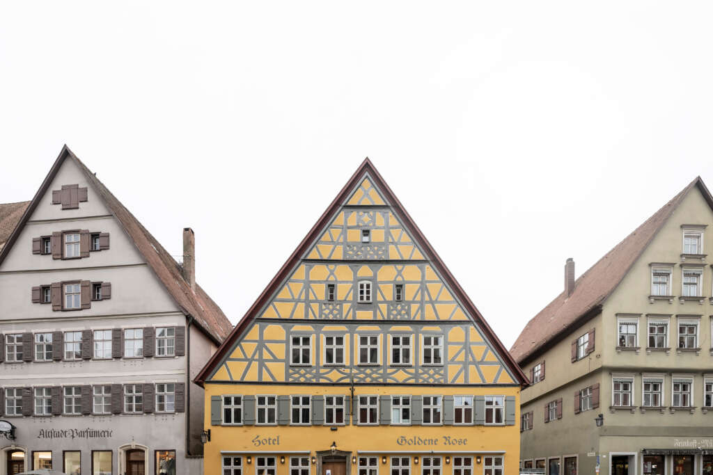 noa* network of architecture complete transformation of Goldene Rose Hotel in Dinkelsbühl