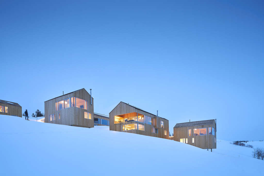 Horizon Cabins Soar Over the Powder Mountains in Utah