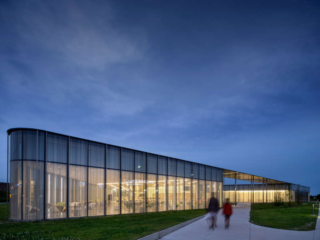 RDHA create a library that is part building and part landscape