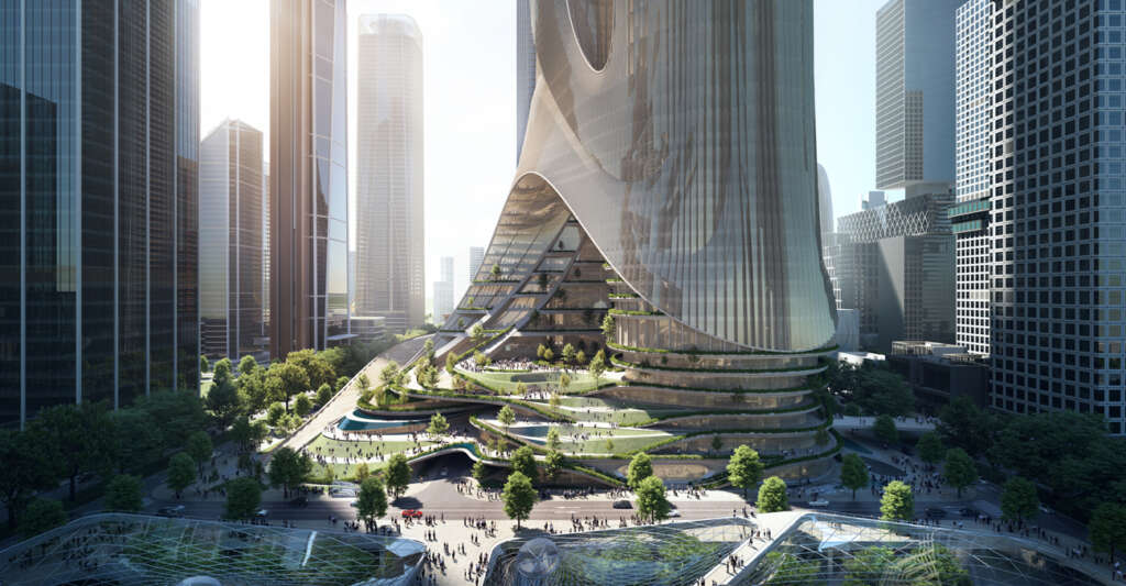 Zaha Hadid Architects wins competition for Tower C at Shenzhen Bay Super Headquarters Base