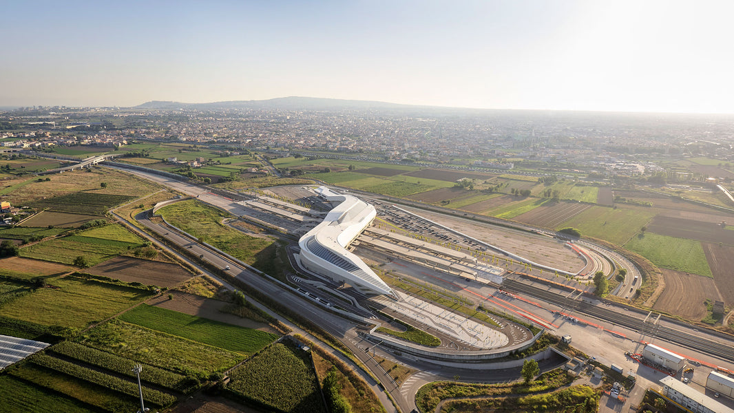 Napoli Afragola Station by Zaha Hadid Architects