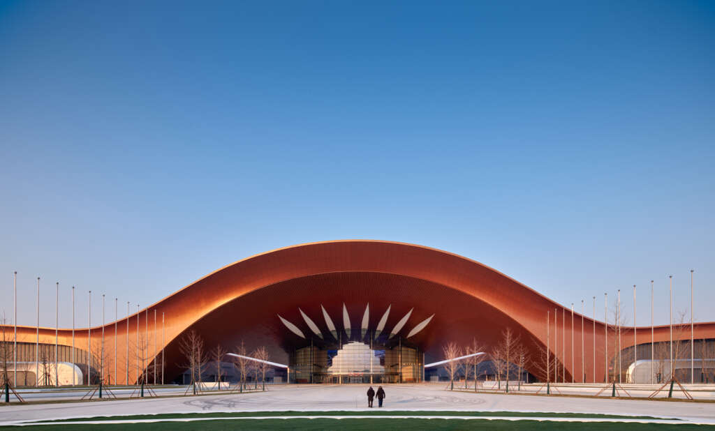 Zaha Hadid Architects completes Capital International Exhibition &amp; Convention Centre (CIECC) in Beijing