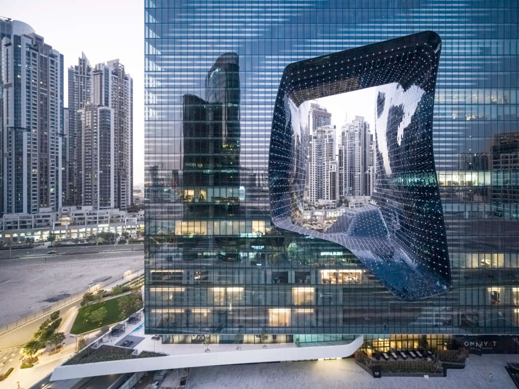 Zaha Hadid Architects completes the ME Dubai Hotel at the Opus