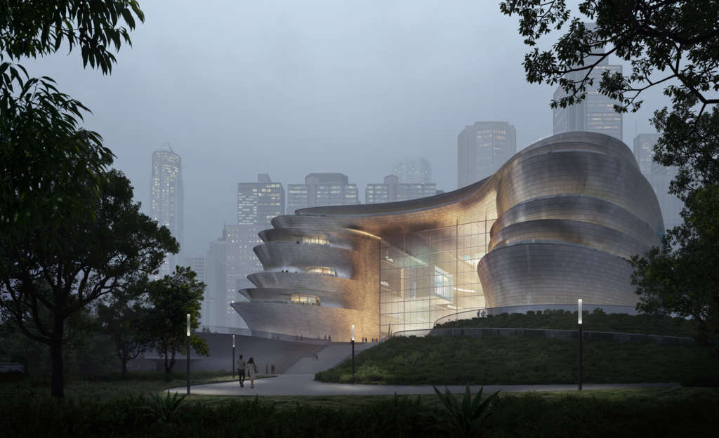 Zaha Hadid Architects design futuristic Shenzhen Science & Technology Museum
