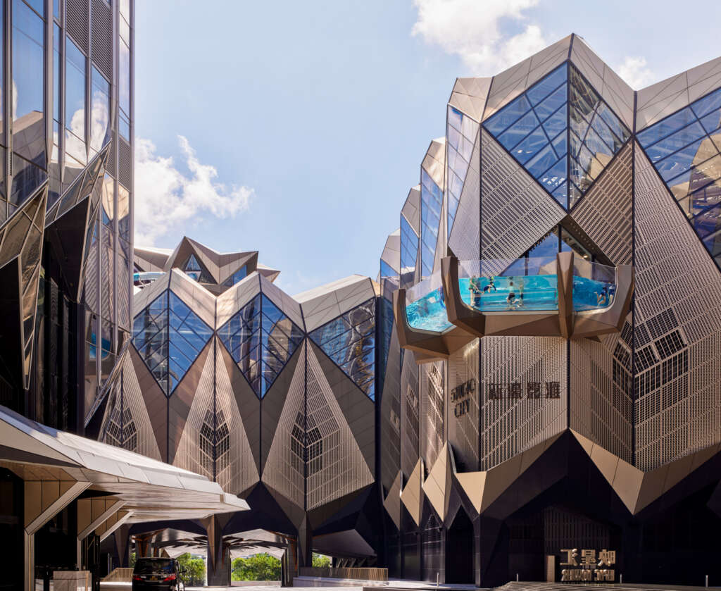 Zaha Hadid Architects complete one of two new hotels within Phase Two of the Studio City Resort in Macau