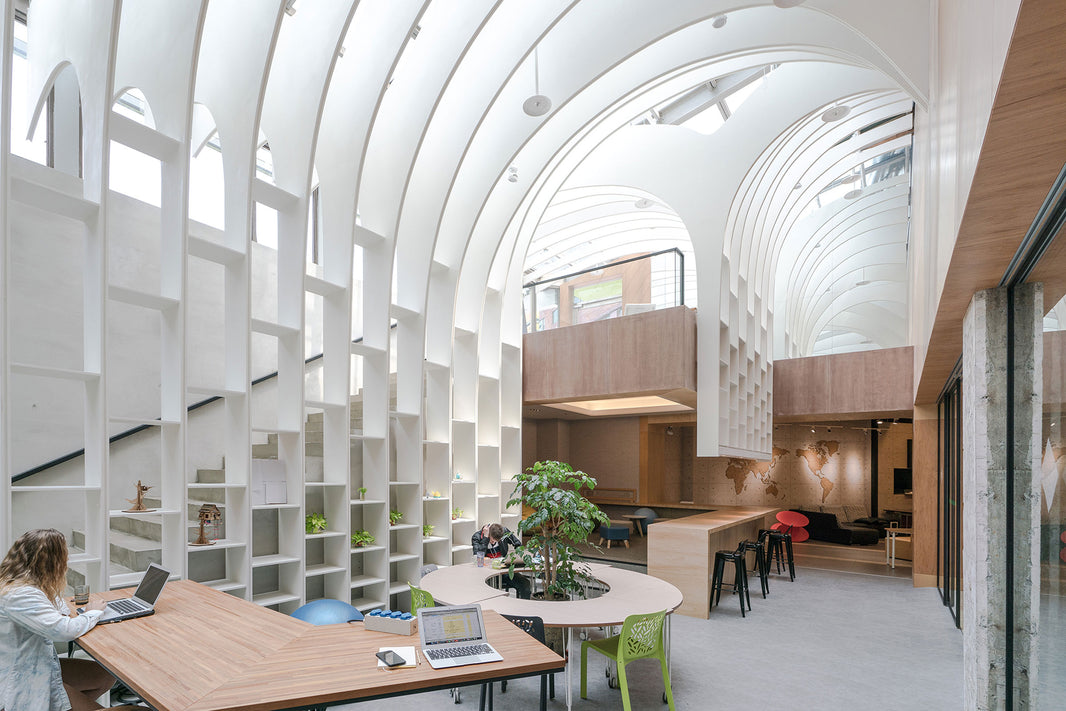 This Co-Working Space in Taipei is a Palace of Light