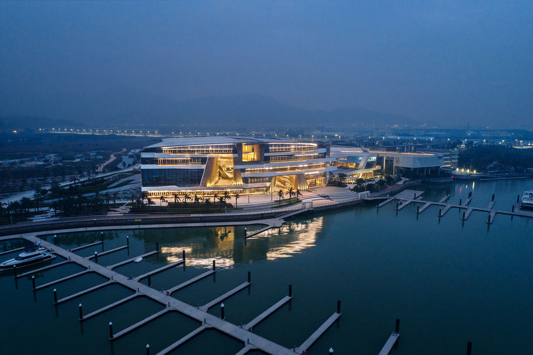 UNStudio Unveils Stunning Marina & Clubhouse in Zhongshan