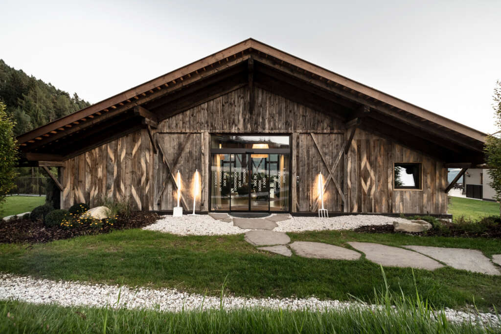 noa* designs a nature hotel under a barn in South Tyrol