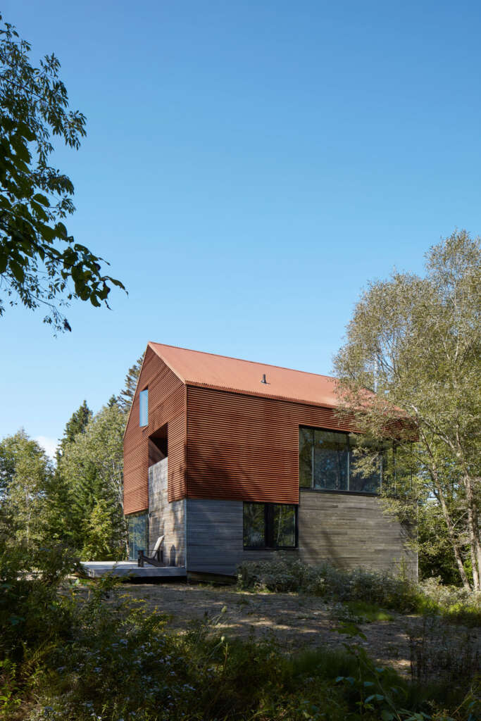 This rugged Atlantic Canada home applies centuries old construction techniques used to build Nova Scotian boats