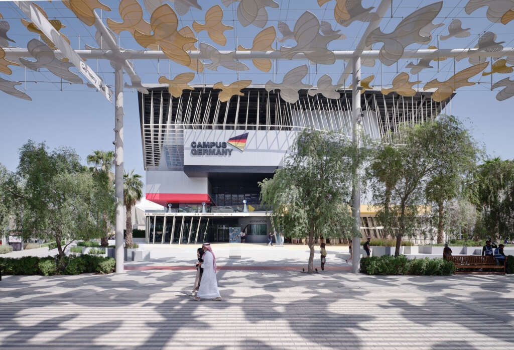 The German Pavilion for Expo 2020 embodies the message of sustainability