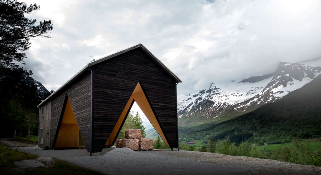 Rever & Drage design 3:1 House in the Norwegian mountains