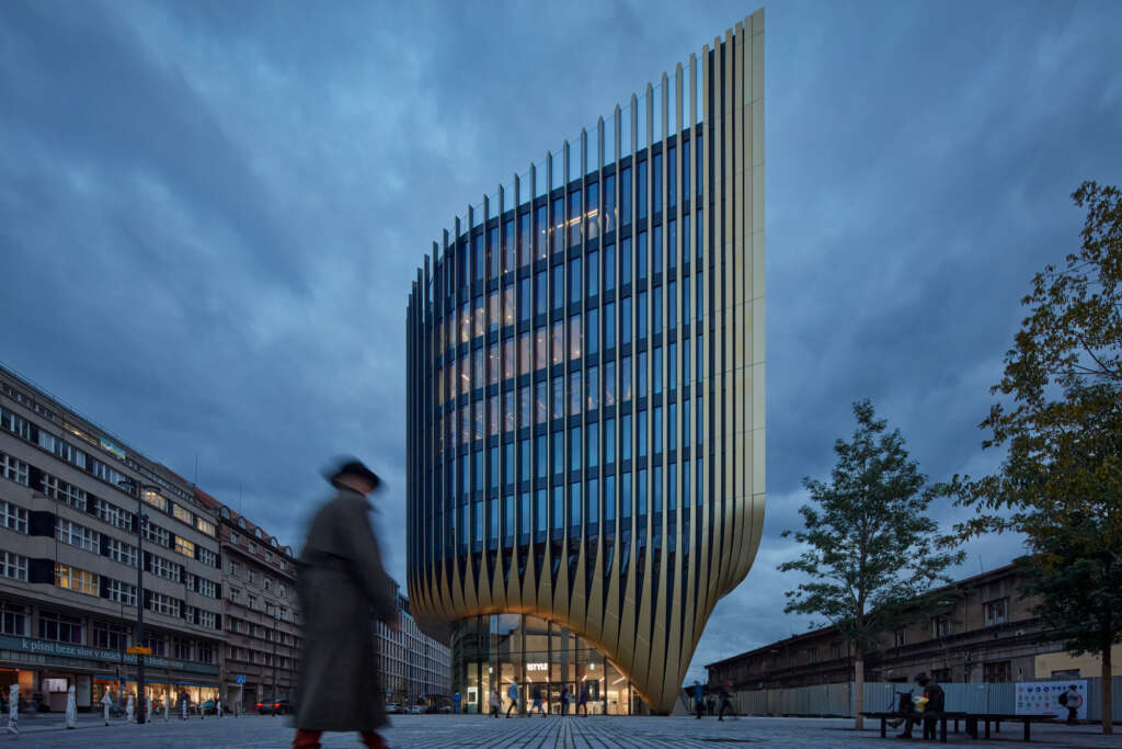 Zaha Hadid Architects complete construction of Masaryčka in Prague
