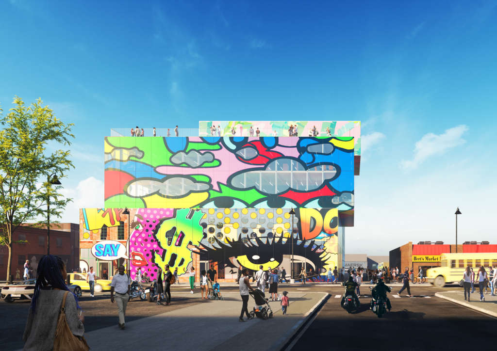 MVRDV commissioned to design Glass Mural in Detroit’s Eastern Market