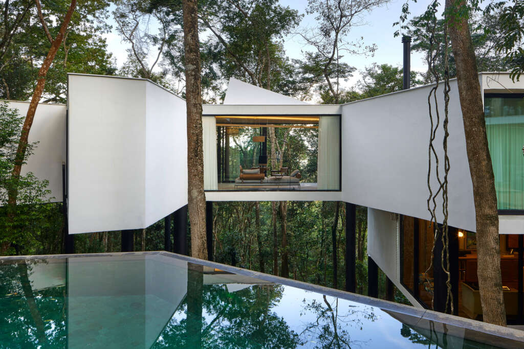 Escape to this luxurious tree house in the Brazilian rainforest