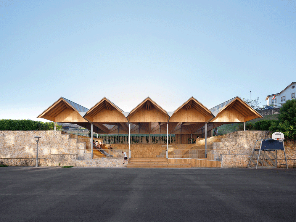 AZAB Creates Beautiful New Auditorium in Mallabia