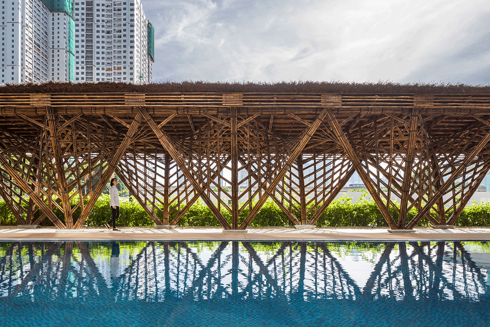 VTN Designs Vinata Bamboo Pavilion in Hanoi
