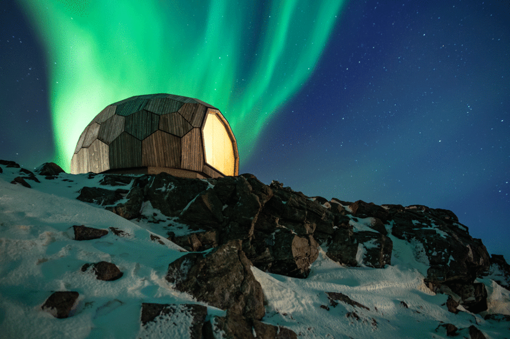 Escape to this Norwegian Hiking Cabin above the Arctic Circle