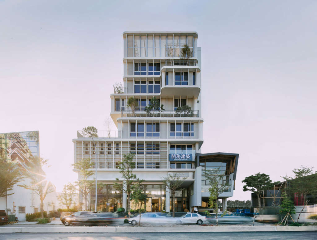 Office Tower in Taiwan Uses Passive Design to Heat and Cool Building